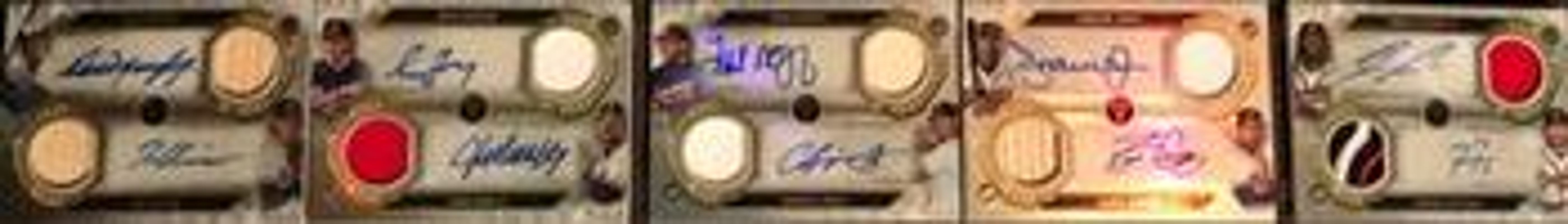 2020 Topps Triple Threads #DARCB-3 Deca Autographs Relic Combo Book /10