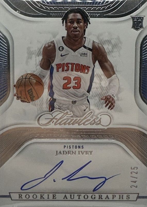 2022 Flawless #RA-JIV Rookie Autographs /25