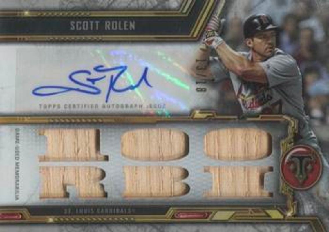2020 Topps Triple Threads #TTAR-SR3 Autographs Relics /18