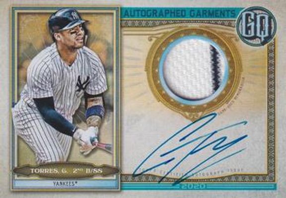 2020 Topps Gypsy Queen #AG-GT Autographs Garments /50