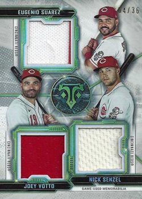 2020 Topps Triple Threads #RCC-SVS Relic Combo /36