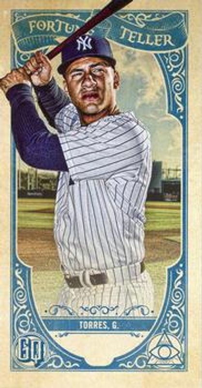 Gleyber Torres 2020 Topps Gypsy Queen #FTM-10 Fortune Teller Minis - Indigo /250 RAW