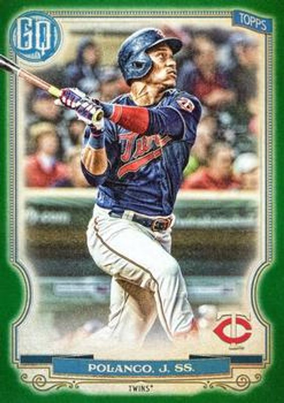 Jorge Polanco 2020 Topps Gypsy Queen #95 Green RAW