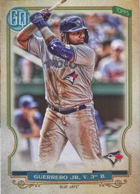 Aaron Judge / Bobby Witt Jr. / Vladimir Guerrero Jr. 2020 Topps Gypsy Queen #48 Base RAW