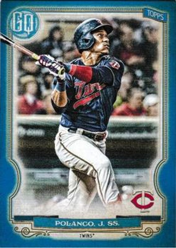 Jorge Polanco 2020 Topps Gypsy Queen #95 Indigo /250 RAW