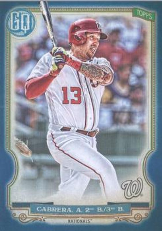 2020 Topps Gypsy Queen #18 Indigo /250
