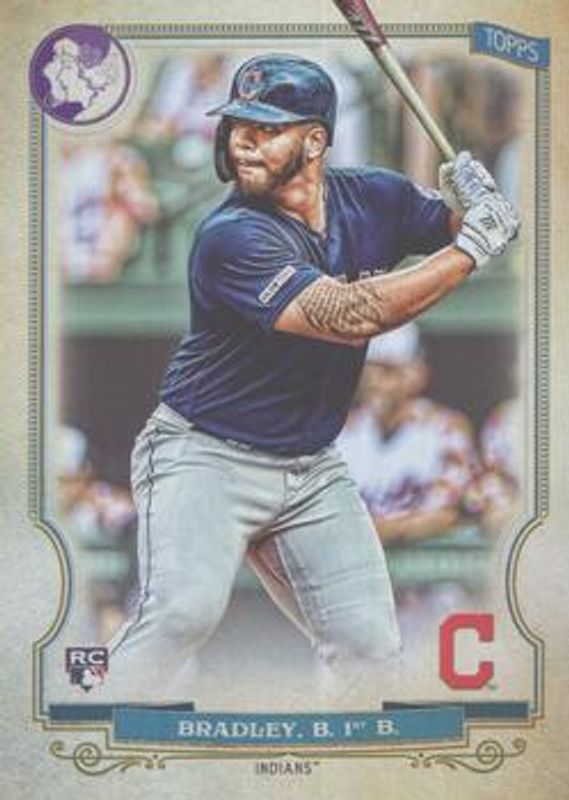 Bobby Bradley 2020 Topps Gypsy Queen #70 GQ Logo Swap Rookie RAW