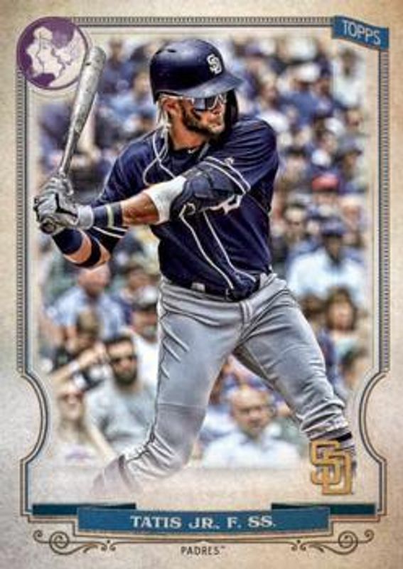 Fernando Tatis Jr. 2020 Topps Gypsy Queen #104 GQ Logo Swap RAW
