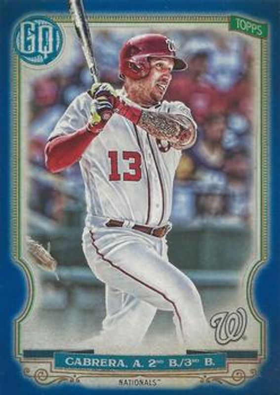 2020 Topps Gypsy Queen #18 Blue /150