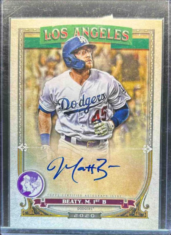 2020 Topps Gypsy Queen #GQA-MBE Autographs - GQ Logo Swap /99
