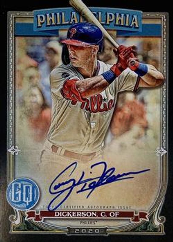 2020 Topps Gypsy Queen #GQA-CD Autographs - Black /1