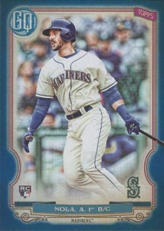 Austin Nola 2020 Topps Gypsy Queen #63 Indigo /250 Rookie RAW