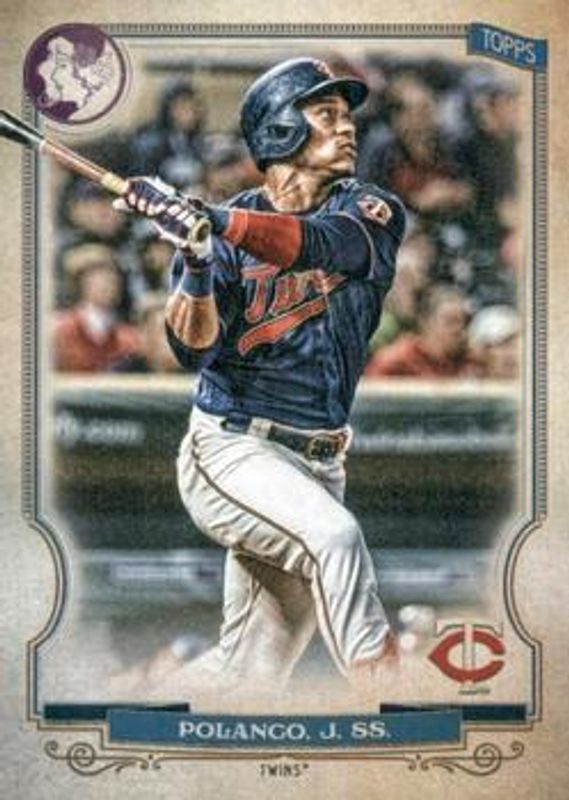 Jorge Polanco 2020 Topps Gypsy Queen #95 GQ Logo Swap RAW