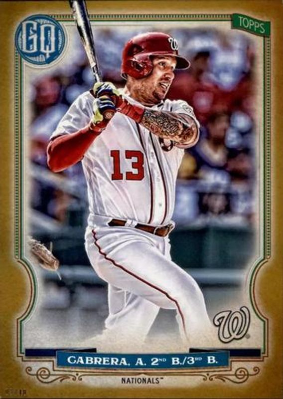 2020 Topps Gypsy Queen #18 Base 5x7 - Gold /10