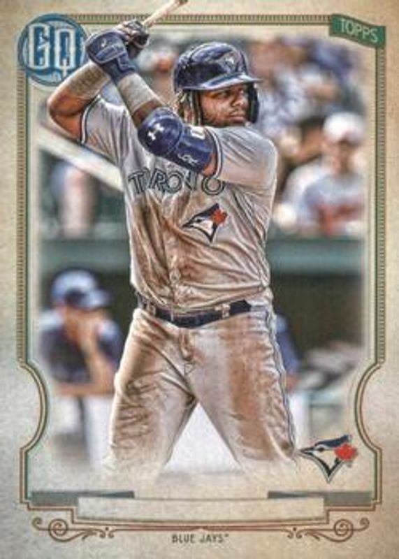 Aaron Judge / Bobby Witt Jr. / Vladimir Guerrero Jr. 2020 Topps Gypsy Queen #48 Missing Nameplate RAW
