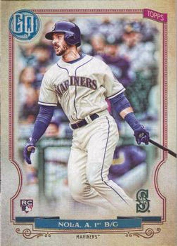 Austin Nola 2020 Topps Gypsy Queen #63 Base Rookie RAW