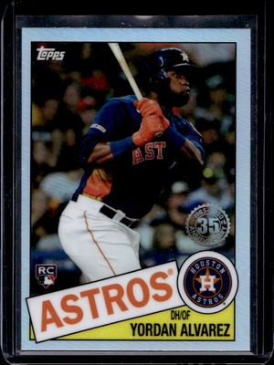 2020 Topps Chrome Ben Baller Edition #85TC-4 1985 Topps Baseball
