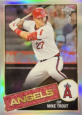 2020 Topps Chrome Ben Baller Edition #85TC-1 1985 Topps Baseball