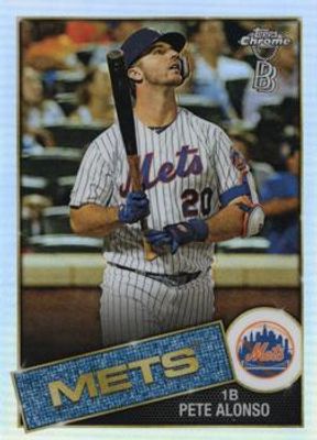 2020 Topps Chrome Ben Baller Edition #85TC-18 1985 Topps Baseball