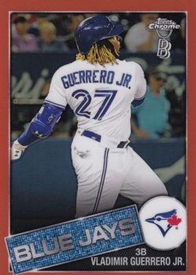 2020 Topps Chrome Ben Baller Edition #85TC-6 1985 Topps Baseball - Orange Refractor /25
