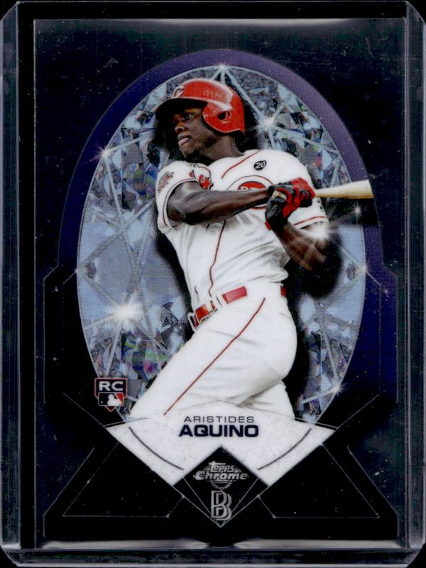 Aristides Aquino 2020 Topps Chrome Ben Baller Edition #BDC-11 Ben's Diamonds die-cut Rookie RAW