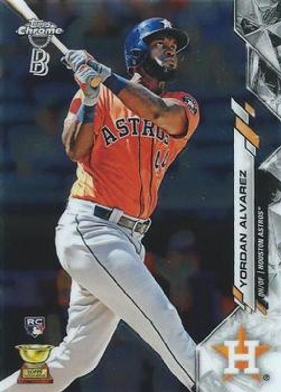 Yordan Alvarez 2020 Topps Chrome Ben Baller Edition #200 Base Rookie RAW