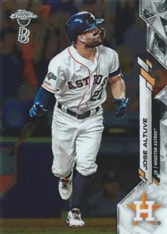 Jose Altuve 2020 Topps Chrome Ben Baller Edition #42 Base RAW