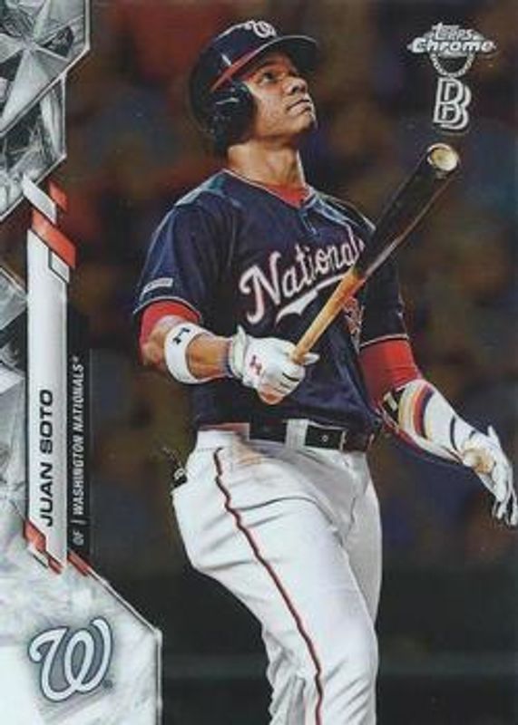 Juan Soto 2020 Topps Chrome Ben Baller Edition #12 Base RAW