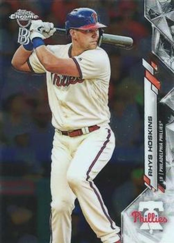Rhys Hoskins 2020 Topps Chrome Ben Baller Edition #184 Base RAW