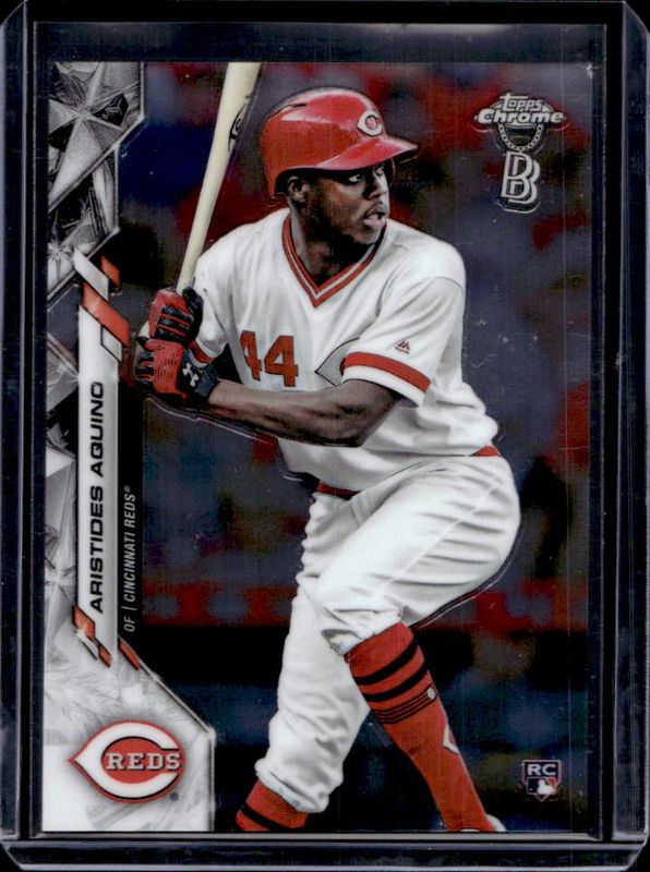 Aristides Aquino 2020 Topps Chrome Ben Baller Edition #111 Base Rookie RAW