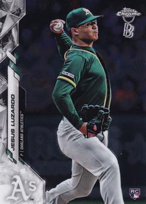 Jesus Luzardo 2020 Topps Chrome Ben Baller Edition #5 Base Rookie RAW