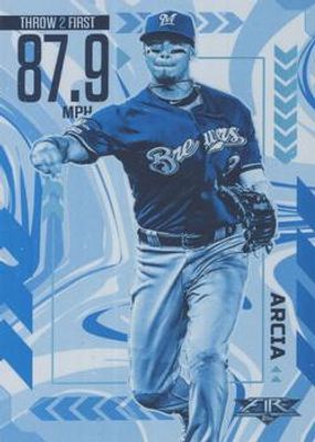 2020 Topps Fire #AA-18 Arms Ablaze - Blue Chip