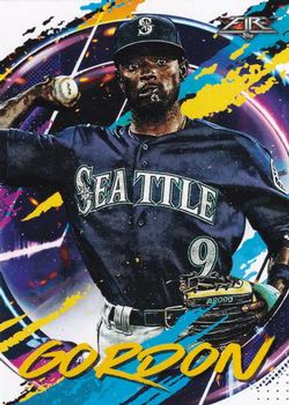 Dee Gordon 2020 Topps Fire #92 Base RAW
