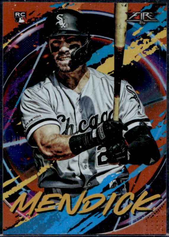 2020 Topps Fire #40 Orange /299