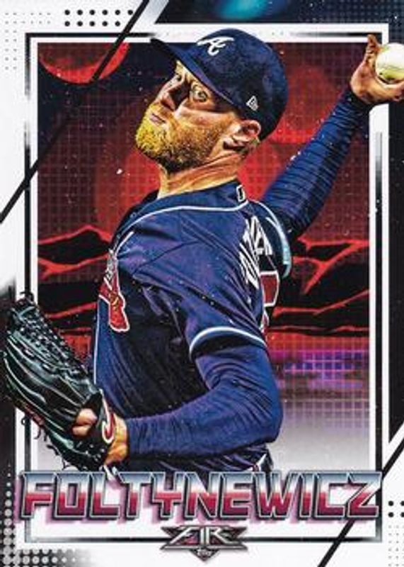 Mike Foltynewicz 2020 Topps Fire #88 Base RAW