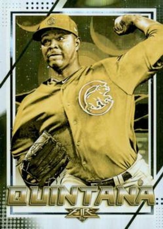 2020 Topps Fire #138 Gold Minted