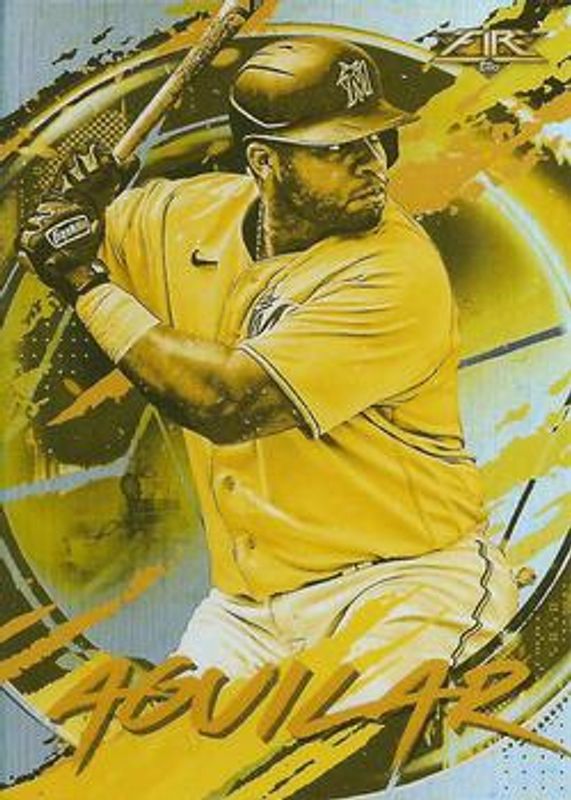 2020 Topps Fire #30 Gold Minted