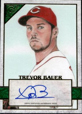 2020 Topps Gallery #136 Autographs - Green /99