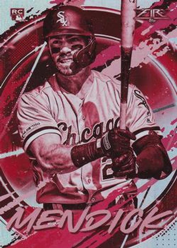 2020 Topps Fire #40 Red Blaze