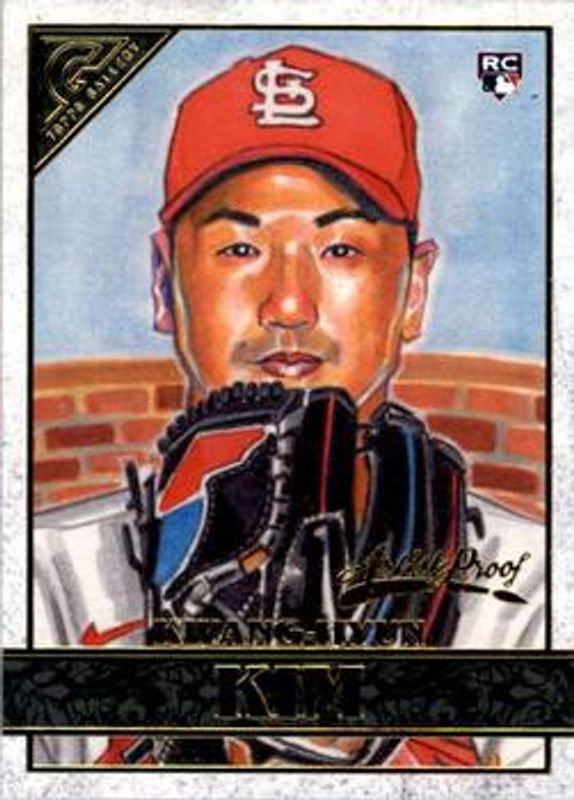 Kwang-Hyun Kim 2020 Topps Gallery #141 Artist's Proofs Rookie RAW