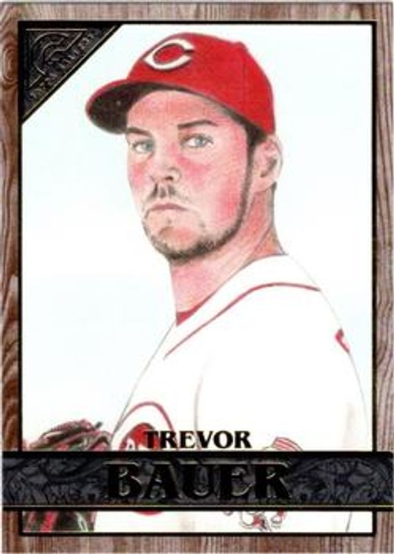Trevor Bauer 2020 Topps Gallery #136 Wood RAW