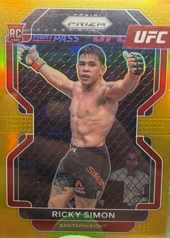2022 Prizm UFC #112 Gold /10