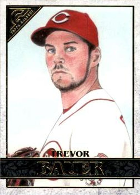 Trevor Bauer 2020 Topps Gallery #136 Base RAW