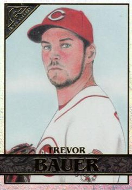 Trevor Bauer 2020 Topps Gallery #136 Rainbow Foil RAW