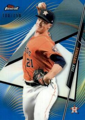 2020 Topps Finest #90 Blue Refractor /150