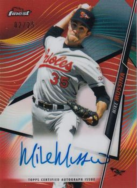 2020 Topps Finest #FA-MM Autographs - Orange Refractor /25