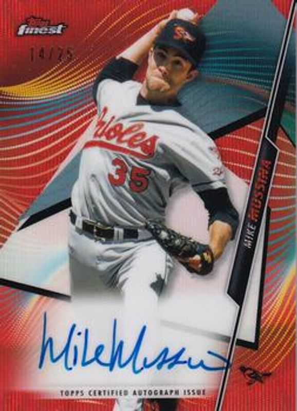 2020 Topps Finest #FA-MM Autographs - Orange Wave Refractor /25