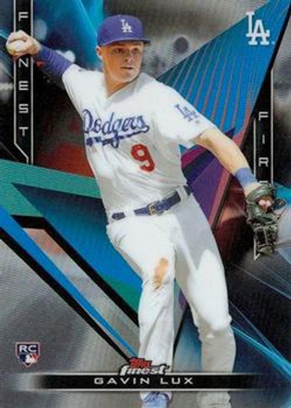 Gavin Lux 2020 Topps Finest #FF-3 Firsts Rookie RAW