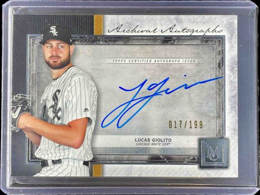 2020 Topps Museum Collection #AA-LG Archival Autographs /299
