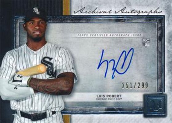 2020 Topps Museum Collection #AA-LR Archival Autographs /299